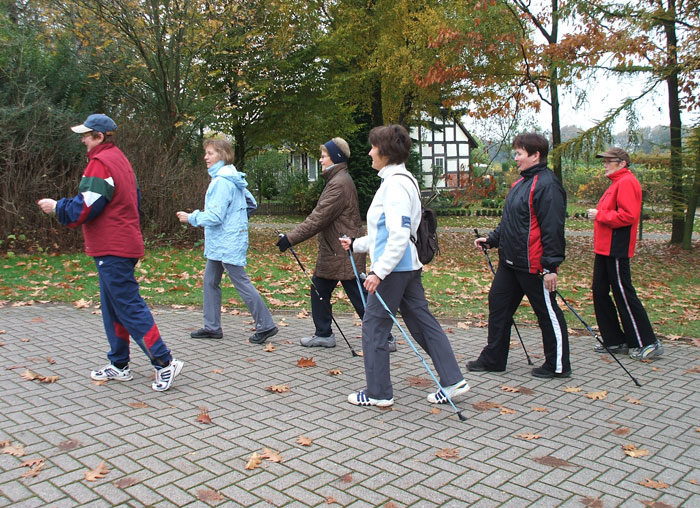 Walking und Nordic Walking im Winterhalbjahr