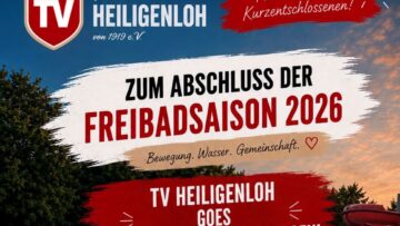 Zum Abschluss der FREIBADSAISON 2026