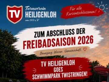 Zum Abschluss der FREIBADSAISON 2026