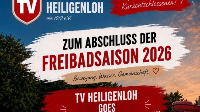 Zum Abschluss der FREIBADSAISON 2026