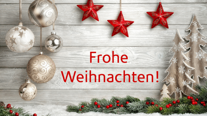 Frohe Weihnachten