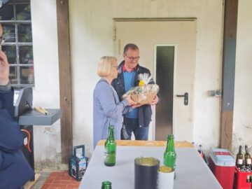 Verabschiedung von Thomas Thamm - Einstand von Marco Perin