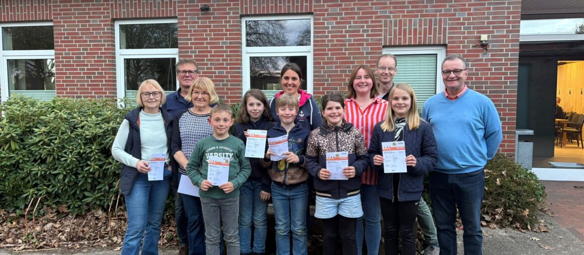 Erfolgreiche Verleihung der Sportabzeichen